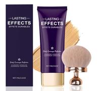 Divy Skin Body Coverage Perfector,Divy Skin Jambes,Ecdf Maquillage Corps,Fond De Teint Jambes Waterproof,Fond De Teint Essence Corps Couvrant Imperfections Avec Pinceau,Imperméable (B-Mid)