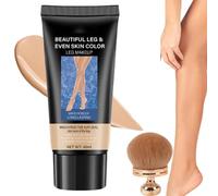 Divy Skin Jambes,Divy Skin Fond De Teint Jambes Waterproof,Fond De Teint Couvrant Corps Essence,Body Coverage Perfector,Maquillage Corps Waterproof,Sans Transfert,Pour Couvrir Les Tatouages (02#)