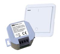 DIW-Funk Minuteur PT-541 - Émetteur mural sans fil avec arrêt automatique programmable 5 temps + interrupteur radio encastrable DES-2300 230 V/2300 W