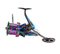 Diwa Spinning Fishing Reels 70 LBS Max Drag Power Corps en métal Inoxydable BB 8000 10000 12000 Série de bobines d'eau Douce d'eau salée Big-Game Surf Moulinet de Filature Ultra Lisse (10000)