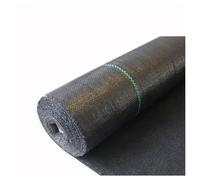 DIWAL Toile de Paillage Anti-Herbes Jardin Géotextile UV Résistant Membrane Anti-Mauvaises Herbes pour Massifs de Fleurs, Potager, Terrasse, Allées, Entrées(1m x 50m)