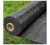 DIWAL Toile De Paillage Film Anti-Mauvaises Herbes Rouleau Toile De Paillage Géotextile Jardin Couverture Sol UV Résistant pour Massifs, Potager, Allée, Terrasse, Pelouse, Extérieur, Serre(1m x 200m)