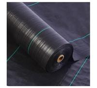 DIWAL Toile de Paillage Toile Anti-Herbes Jardin Bâche de Paillage UV Résistant Géotextile Membrane Anti-Mauvaises Herbes pour Massifs de Fleurs, Allées, Potager, Terrasse, Jardinage(1m x 100m)