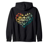 Diwali Deepavali pour Festival de lumière Indien Dipavali Diwali Sweat à Capuche