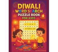 Diwali Word Search Book for Kids: Fun and Educational brain game activity puzzle book for kids ages 8-12 years old
