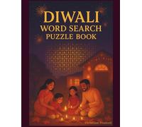 Diwali Word Search Puzzle Book Large Print: indo-american Festive Puzzles Activity Book for All Ages