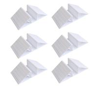 diwedaso 6 accessoires triangulaires renforcés pour animaux de compagnie, adaptés Pour aux portes pour animaux de compagnie et Pour aux pieds triangulaires sécurité sans clous