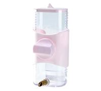 diwedaso Abreuvoir pour perruches calopsittes : Une Solution Pratique et innovante pour favoriser de Bonnes habitudes d'hydratation chez Les Petits Oiseaux, Rose, 8 x 10 x 16 cm