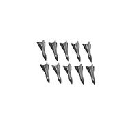 diwedaso Diffuseur de Toit Dynamique en Forme d'aileron de Requin pour camions, SUV et remorques. Installation Facile. Améliore l'esthétique du véhicule.