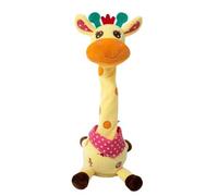 diwedaso Girafe chantante, poupée Musicale Interactive, expérience, Son Unique, matériau Doux, Un Jouet idéal pour Les Enfants