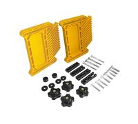diwedaso Guides de coupe multi-usages faciles à installer, outils de menuiserie efficaces, accessoires de menuiserie empilables, fixation fiable des planches