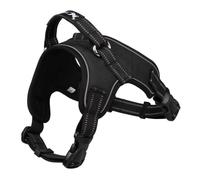 diwedaso Harnais ergonomique pour chien avec éléments réfléchissants, rembourré et réglable, idéal pour les promenades et l'éducation. Ce harnais