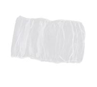 diwedaso Housse de intérieure Anti-poussière pour Cage à Oiseaux : Garde la Nourriture Propre et Permet Une luminosité Naturelle grâce à la Circulation, Blanc, L