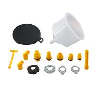 diwedaso Kit de Remplissage de Liquide de Refroidissement de radiateur Anti-Fuite Intelligent (15 pièces) conçu pour Un Remplissage de la Plupart des camions