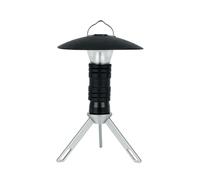 diwedaso Lampe extérieure portative pour le Camping compacte et facile à transporter lampe de Camping Rechargeable multifonctionnelle lampe de Camping ABS, noir