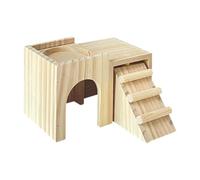 diwedaso Maison en Bois pour Hamster, cabane offrant Un Espace sûr et Confortable pour se, Jouer et Explorer, permettant à Votre Animal de Respirer et de se