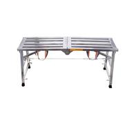 diwedaso Plateforme d'échafaudage Portable à Hauteur réglable, Pliable et adaptée pour aux travaux de Peinture et de réparation de cloisons sèches.