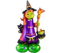 DIWULI Ballon Halloween XXL - Déco Fête Monstre Enfant Thème
