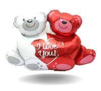 DIWULI Ballon I Love You Ours XXL - Mariage Anniversaire