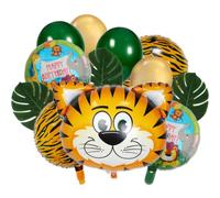 DIWULI Ballon Tigre Set - Déco Jungle Anniversaire