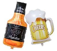 DIWULI Ballons Whisky Bière - Déco Anniversaire Fête