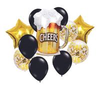 DIWULI Set Ballons Alcool - Bière Cheers Fête