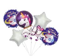 DIWULI Set Ballons Licorne - Anniversaire Fille