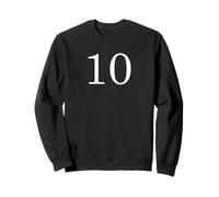 Dix (10). Sweatshirt