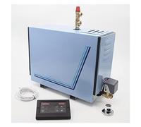 dix. 5 kW Système de générateur douche à vapeur d'auto-drainage commercial Saune Sauna Machine avec panneau configuration écran tactile Efficacité du chauffage