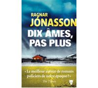 Dix âmes, pas plus - Ragnar Jónasson - La Martiniere Eds De - broché - Roman