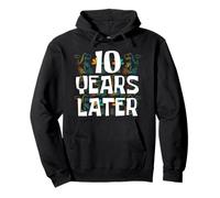 Dix Ans Plus Tard, Meme Funny 10th Birthday Dinosaur Kids Sweat à Capuche