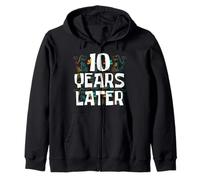 Dix Ans Plus Tard, Meme Funny 10th Birthday Dinosaur Kids Sweat à Capuche