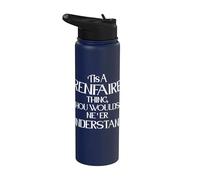 Dix bonnes choses que vous ne comprendrez pas : Joutes médiévales Stainless Steel Insulated Water Bottle