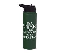 Dix bonnes choses que vous ne comprendrez pas : Joutes médiévales Stainless Steel Insulated Water Bottle