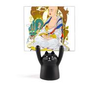 Dix-huit Arhats Porte-mémo en forme de chat noir