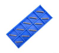 Dix lames d'insertion en carbure MGMN150G NC3030 conçues pour les tâches d'usinage haute performance