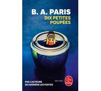 Dix petites poupées - B.A. Paris - Lgf - Poche - Roman