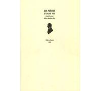 Dix poèmes d'Egdar Poe - Edgar Allan Poe - L'oie De Cravan Eds - broché - Poésie