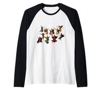 Dix seigneurs sautant Manche Raglan