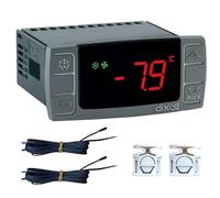 Dixell XR06CX-5R0C1 230V/50-60Hz Thermostat de température numérique Contrôleur Compresseur de dégivrage Fonction pour les unités de réfrigération moyennement faiblement (avec 2 entrées de sonde NTC)