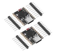 dixfedy ESP32-S3 Supermini Carte de Développement avec USB-C, WiFi 2,4 GHz et Bluetooth, Microcontrôleur Double Cœur jusqu'à 240 MHz, ESP32-S3 Mini Compatible avec Arduino IDE pour IoT（2PCS）