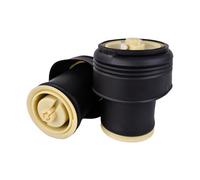 Dixhills 1 paire de ressorts pneumatiques de suspension arrière gauche et droite compatibles avec X5 E70 F15 F85 X6 E71 E72 2007-2014 F16 F86 2014-2019 Remplacement pour 37126790078 37126774041