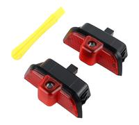 Dixhills 2 projecteurs de logo LED pour portières de voiture Accessoires Mercedes Compatible avec W204 2008-2013 C200 C230 C260 C280 C300 Projecteurs de portières, éclairage sous caisse
