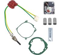 Dixhills Bougies de préchauffage diesel - Kit de chauffage auxiliaire pour moteurs diesel - 12 V, 3 kW, 5 kW, 8 kW - Kit de broche en céramique