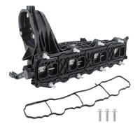 Dixhills Collecteur d'admission compatible avec boussole Classe A W176 Classe B Sports Tourer W246 W242 Classe C A205 C204 C205 S204 S205 W204 W205 Remplacement pour 6510900037 6510903037