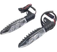 Dixhills Lot de 2 clignotants LED de rechange pour S1000RR HP4 F800GS R1200R R1200GS F650GS K1300S G310R/GS Numéro de pièce 63138522499