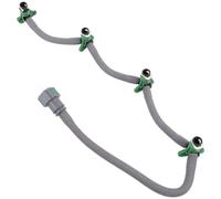 Dixhills Tuyau de retour d'injecteur de carburant compatible avec Focus Mk3 Galaxy Mk2 S-Max C-Max Mondeo Mk4 C30 S40 S60 S80 V40 V50 V60 V70 Remplacement pour AV6Q9K022AB 31355340 1746271