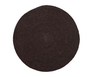 Dixie Dessous d'assiette Ella Ø38 cm Noir-marron