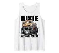 Dixie National Forest Utah Overlanding Truck Dessin animé Débardeur