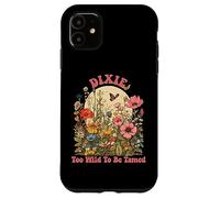 Dixie Nom Mignon rétro Filles Wildflower Nom Dixie Coque pour iPhone 11